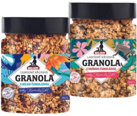 Big Boy Proteinová granola 360 g - s bílou čokoládou by @kamilasikl