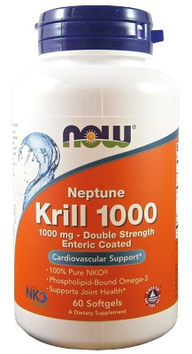 Now Foods Krill Oil Neptune 1000 mg 60 kapslí