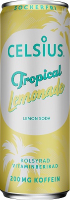 Celsius Energy Drink 355 ml - Lemon Crush 114 mg kofeinu
