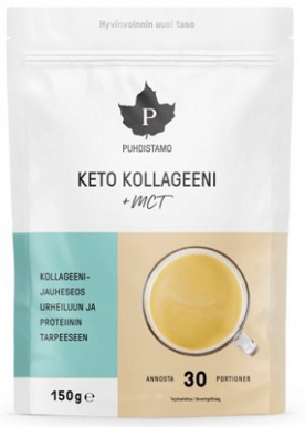 Puhdistamo Keto Collagen + MCT 300 g
