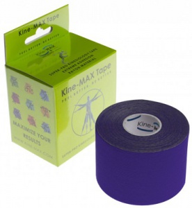 Kine-MAX Super-Pro Rayon Kinesiologický tejp - fialová