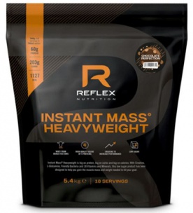 Reflex Instant Mass Heavy Weight 5400 g - čokoláda/arašídové máslo VÝPRODEJ (POŠK.OBAL)