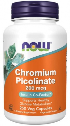 Now Foods Chromium Picolinate 200 mcg