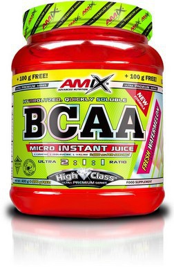 Amix BCAA Micro Instant Juice 400 g + 100 g ZDARMA - mango