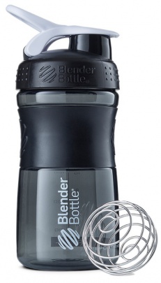 Blender Bottle Sportmixer Black 500 ml - černo modrá (Black Cyan)