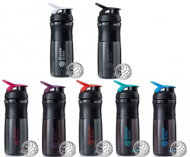 Blender Bottle Sportmixer Black 760 ml - černo modrá (Black Cyan)