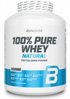 BioTechUSA 100% Pure Whey 2270 g - biscuit (sušenka)