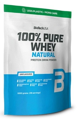 BioTechUSA 100% Pure Whey 454 g + Zero Bar 50 g ZDARMA