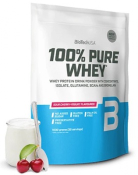 BioTechUSA 100% Pure Whey 1000 g + BioTechUSA Tričko ZDARMA