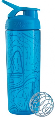 Blender Bottle SportMixer Signature Sleek 820 ml - Aqua (tyrkysová)