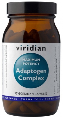 Viridian Maximum Potency Adaptogen Complex 90 kapslí