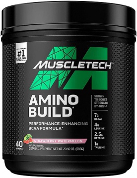 MuscleTech Amino Build 400 g - tropické ovoce