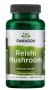 Swanson Reishi Mushroom 600 mg 60 kapslí