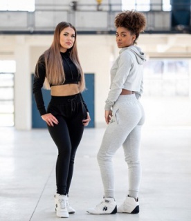Gorilla Wear Dámské tepláky Pixley Sweatpants Black - XS
