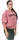 Nebbia Iconic Hero mikina s kapucí 581 old rose - M