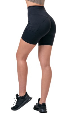 Nebbia Fit & Smart dámské cyklistické šortky 575 black - S