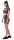 Nebbia Sporty Hero crop top s krátkým rukávem 584 marron - S