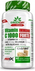 Amix GreenDay ProVEGAN Vitamin C 1000 mg Imuno Forte 60 kapslí