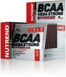 Nutrend BCAA Mega Strong Powder 20 x 10 g - meloun
