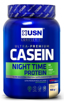 USN Casein Night Time Protein 908 g - vanilka
