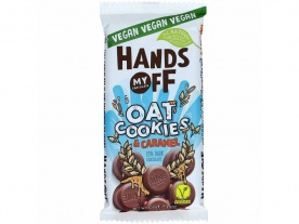 Hands Off My Chocolate Vegan 70% Dark Chocolate Oat Cookies & Caramel 100 g