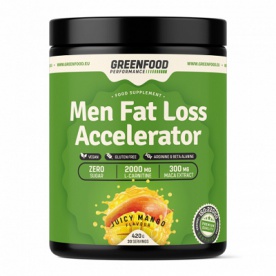 GreenFood Performance Men Fat Loss Accelerator 420 g - malina