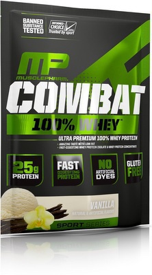 MusclePharm Combat 100% Whey Protein 31 g - capuccino