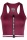 Gorilla Wear Dámský Crop Top Mesa Burgundy Red