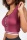 Gorilla Wear Dámský Crop Top Mesa Burgundy Red