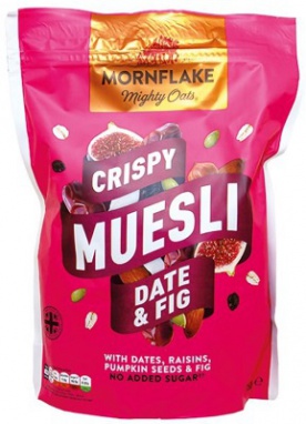 Mornflake Crispy Muesli Date & Fig 750 g
