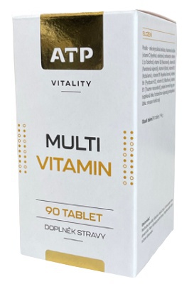 ATP Nutrition Vitality Multivitamin 90 tablet PROŠLÉ DMT 6.1.2024