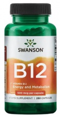 Swanson Vitamin B12 500 mcg