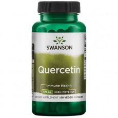 Swanson Quercetin High Potency 475 mg 60 kapslí PROŠLÉ DMT (9. 2023)
