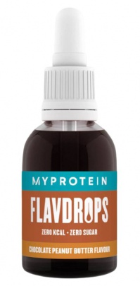 MyProtein FlavDrops 50 ml - arašídové máslo