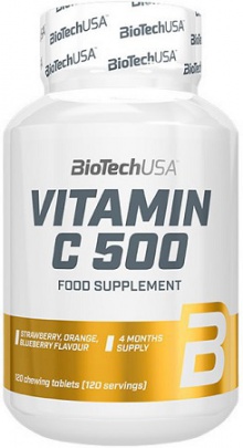 BioTechUSA Vitamin C 500 120 tablet