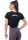 Nebbia Volný Fit & Sporty crop top 583 černá - S