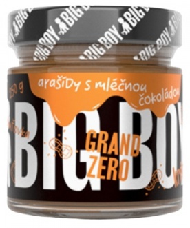 Big Boy Grand Zero 250 g - bílá čokoláda