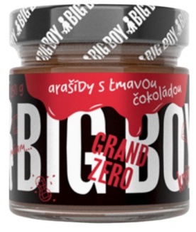 Big Boy Grand Zero 250 g - arašídový krém s příchutí slaný karamel