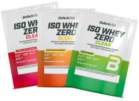 BiotechUSA Iso Whey Zero Clear 25 g - Peach ice tea