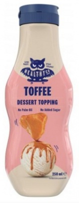 HealthyCo Dessert Topping 250ml - Toffee VÝPRODEJ (POŠK. OBAL)