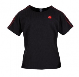 Gorilla Wear Buffalo Old School Work Out Top Black/Red - S/M