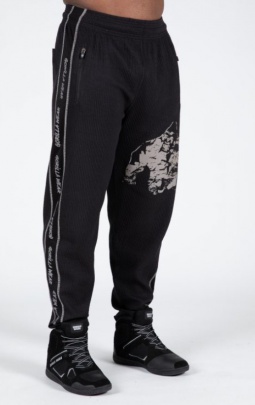 Gorilla Wear Pánské tepláky Buffalo Old School Pants Black/Grey - XXL/3XL
