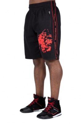 Gorilla Wear Pánské šortky Buffalo Old School Black/Red - L/XL