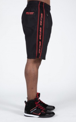 Gorilla Wear Pánské šortky Buffalo Old School Black/Red - L/XL