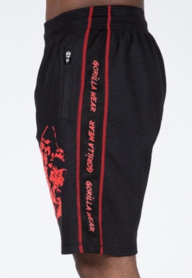 Gorilla Wear Pánské šortky Buffalo Old School Black/Red - L/XL