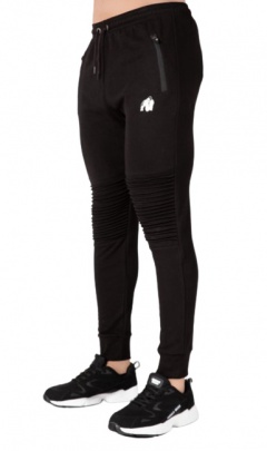 Gorilla Wear Pánské tepláky Delta Black - XXL