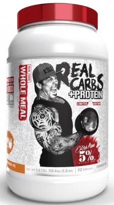5% Nutrition Rich Piana Real Carbs + Protein 1430 g - Chocolate VÝPRODEJ