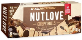 AllNutrition Nutlove Crispy Rolls 140 g - bílá čokoláda