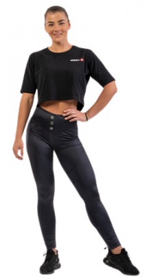 Nebbia Glossy Look Bubble Butt Legíny s vysokým pasem 586 - S