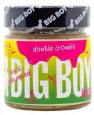 Big Boy Double Trouble - Mandlový proteinový krém s kousky brownie sušenek 220 g